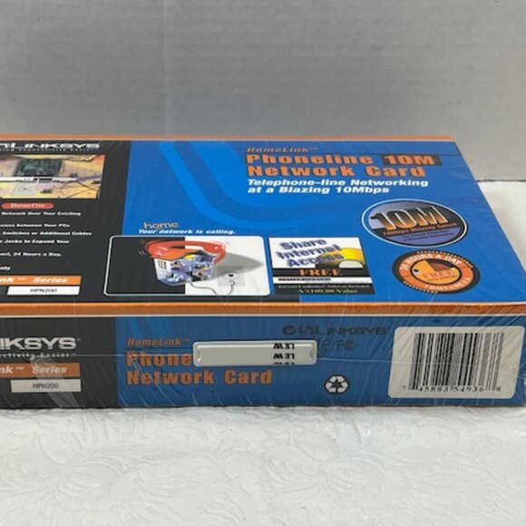 New Linksys HPN200 HomeLink Phoneline 10M Network Card - Picture 4 of 8